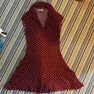 Reformation Mini Dress - Polka Dot